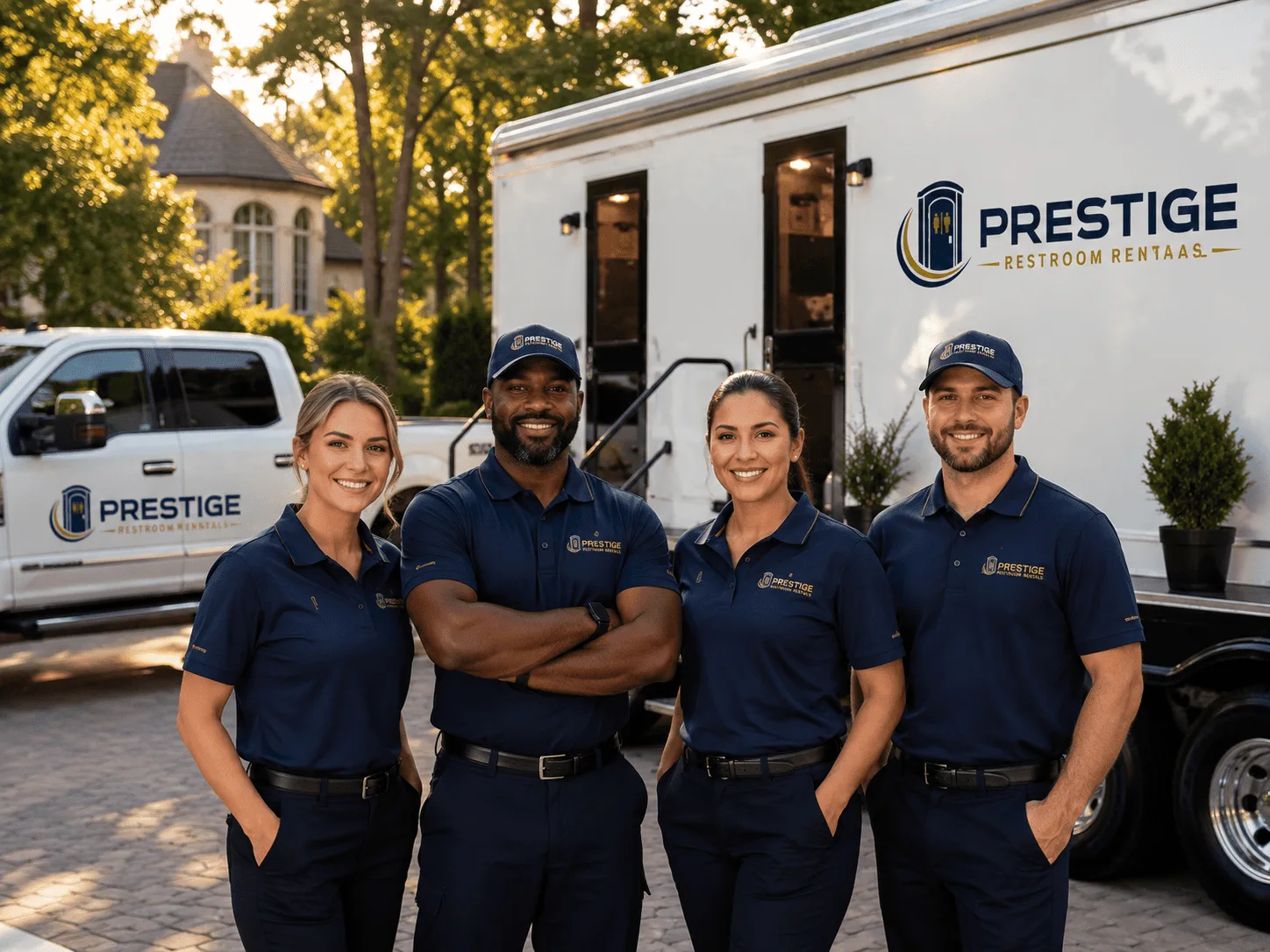 Trusted Luxury Portable Restrooms company in Blue Grass, VA
